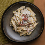 Garganelli Erborinato e Speck - Garganelli with Blue Cheese and Speck