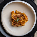 Pappardelle al Ragu' di Cinghiale - Pappardelle with Wild Boar Ragu'