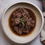 Peposo Red Wine and Black Pepper Beef Stew ready to eat