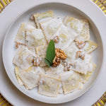 Ravioli Salvia Noci e Pecorino - Ravioli with Sage, Walnuts, and Pecorino