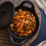 Tender Cuttlefish and Peas in Tomato Sauce ready to eat