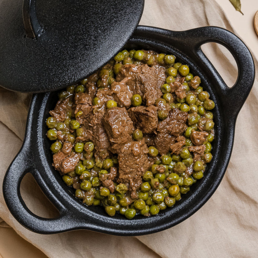 Tuscan Beef stew with Peas