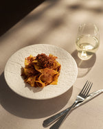 Pappardelle al Ragu' di Cinghiale - Pappardelle with Wild Boar Ragu' (280g)