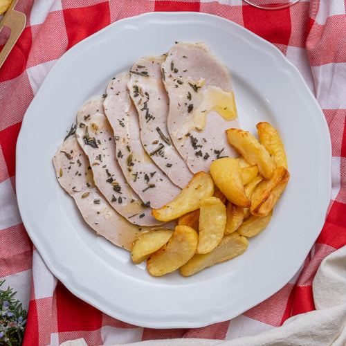 Toscaanse lende met aardappelen