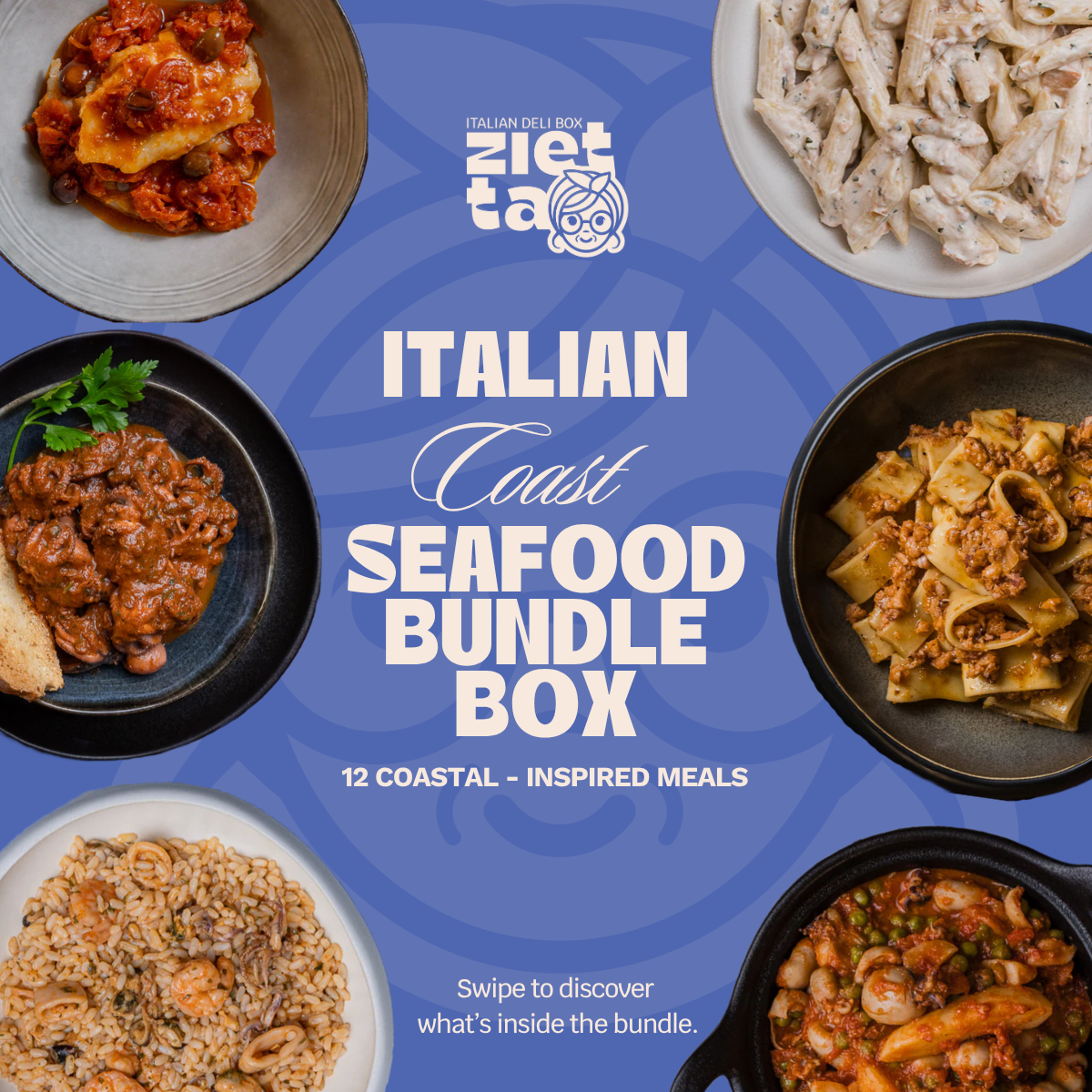 Italian Coast Seafood bundle box