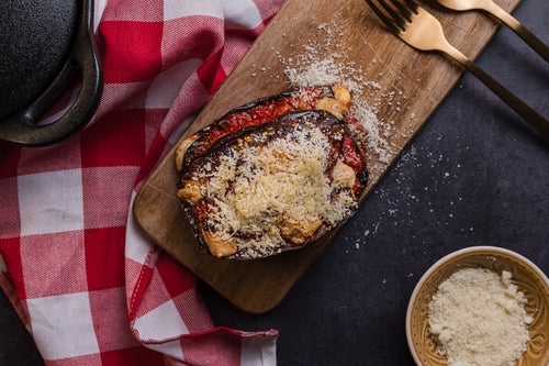 Melanzane alla Parmigiana - Aubergine Parmigiana