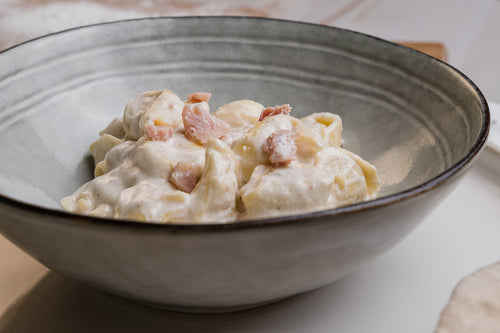 Tortellini Panna e Prosciutto - Tortellini in roomsaus met ham