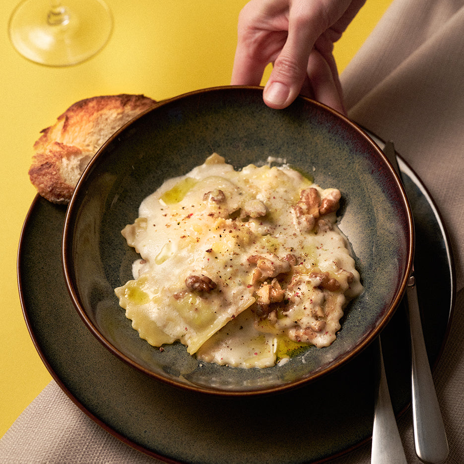 Ravioli Salvia Noci e Pecorino - Ravioli met Salie, Walnoten en Pecorino (250g)