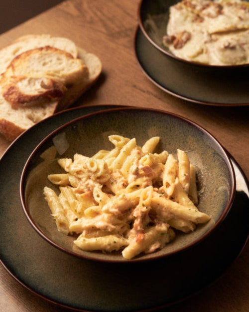 Penne al Salmone - Penne met zalm