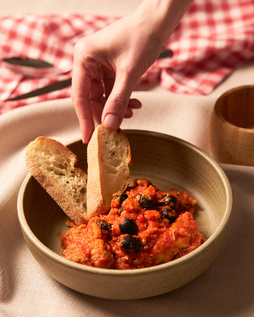 Kiphapjes in Cacciatorasaus