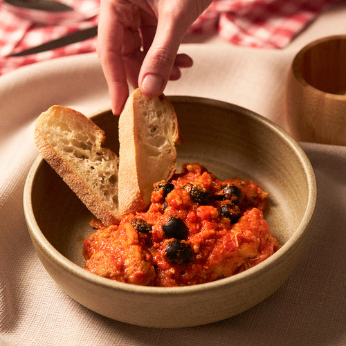 Kiphapjes in Cacciatorasaus