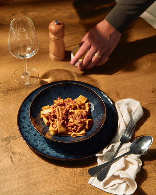 Calamarata al Ragu' di Polpo - Calamarata met Octopus Ragù